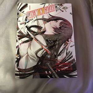 The Novel Bakemonogatati, Book 1 by Nisioisin, character design by Vofan.